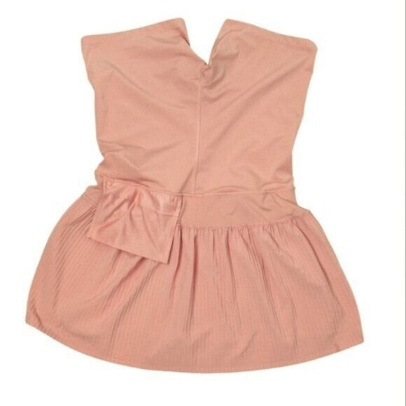 Nike Skirt Peach Pleated Sides Attached Shorts size Medium - Picture 7 of 16